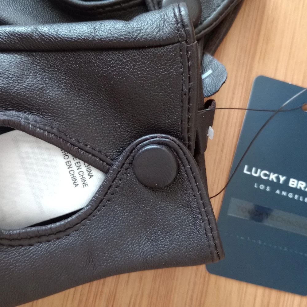Lucky Brand Sheep Leather Gloves